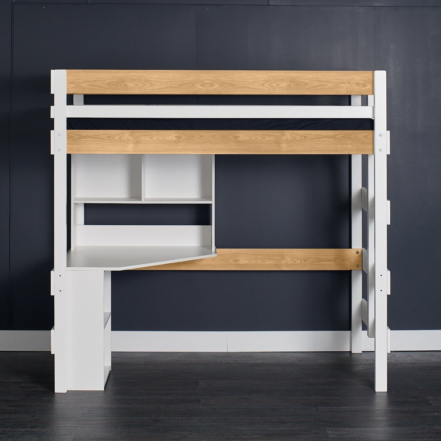 Loft Bed Quad Desk Space Saver