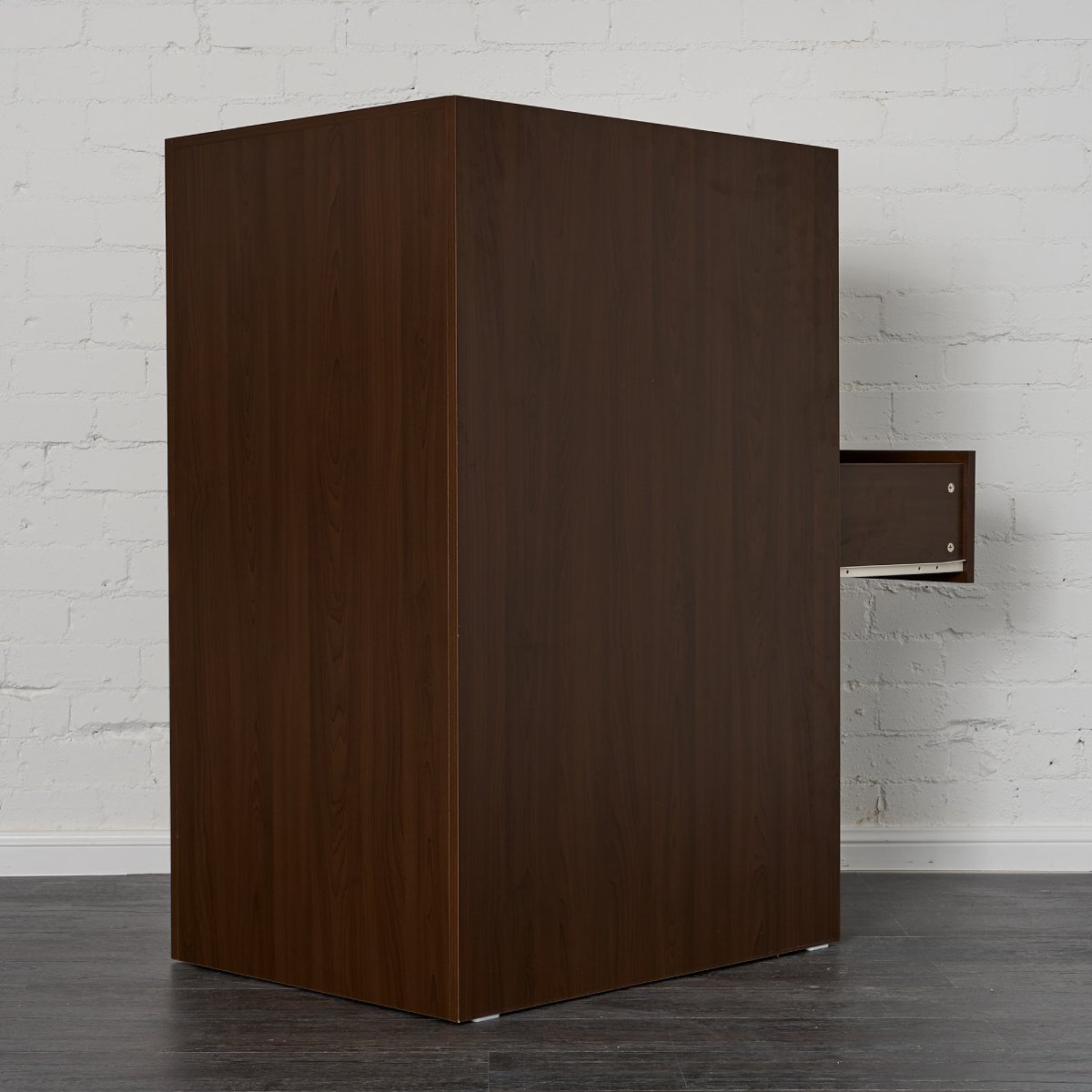 Rear view of large storage drawer Midline Chest.