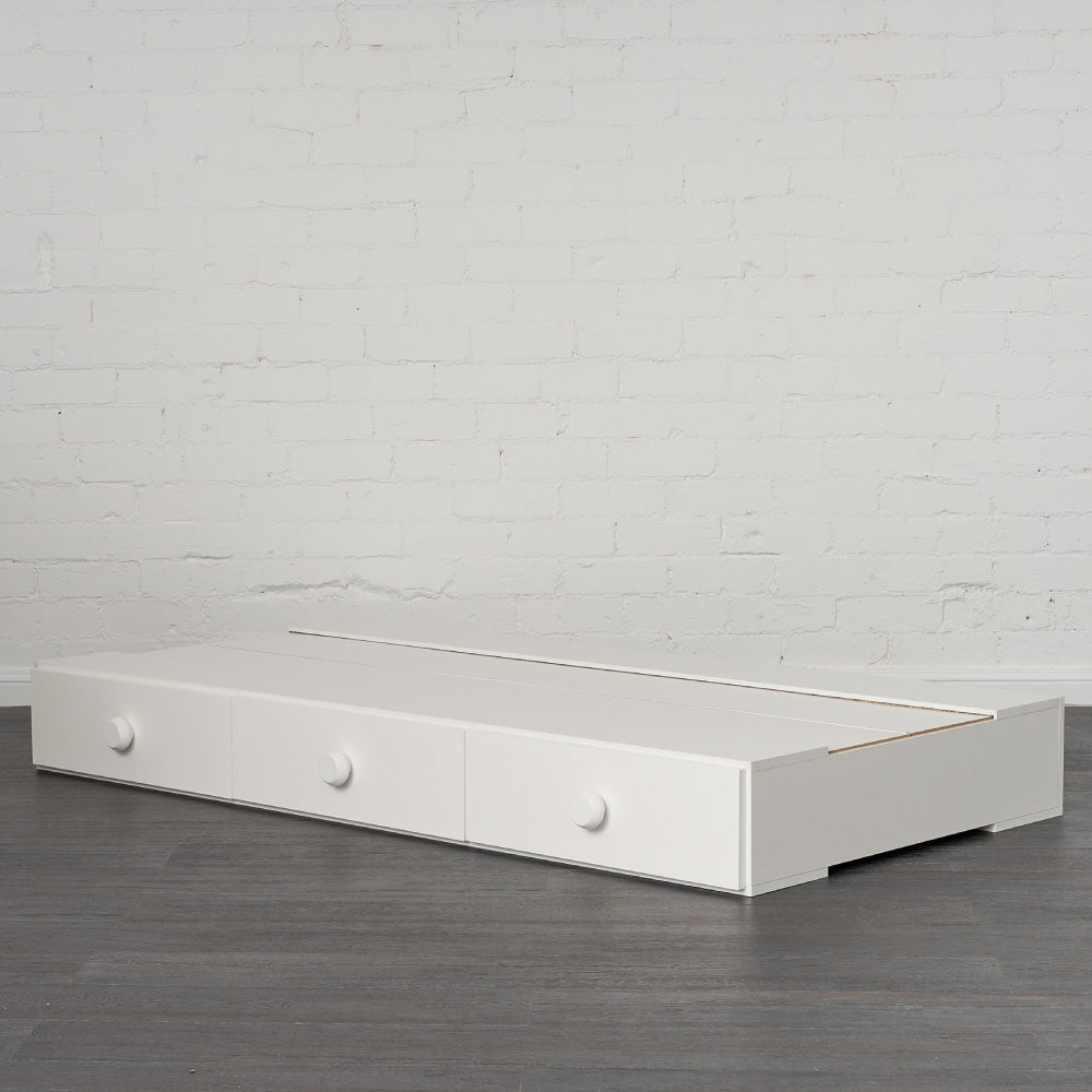 Under Bed Drawers in white finish