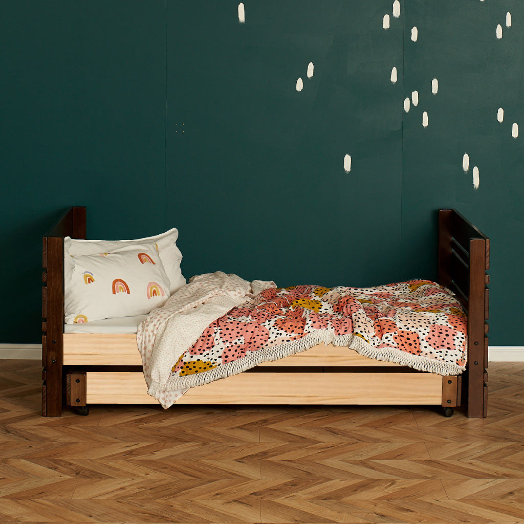 captain bed with trundle bed