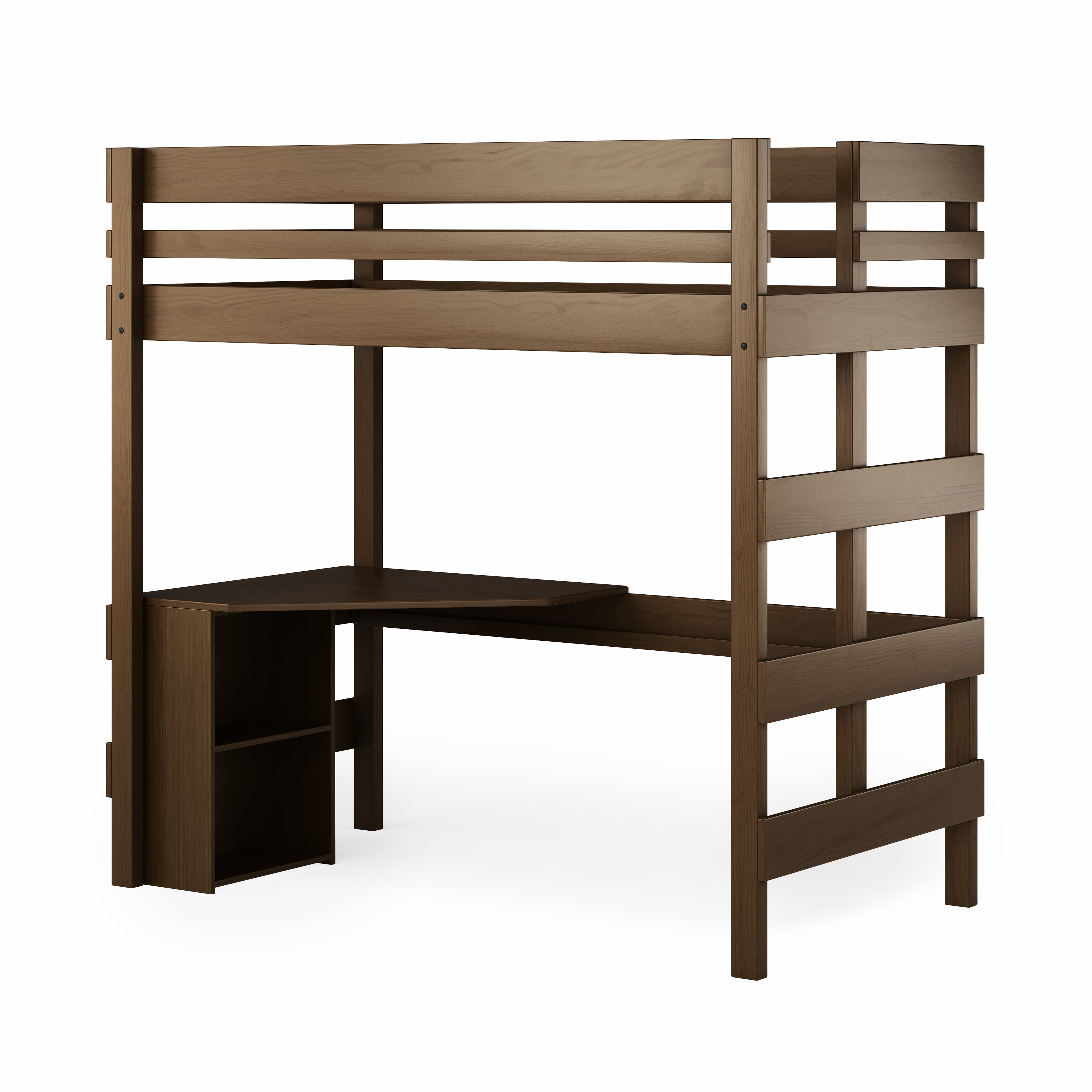 Loft Bed Quad Desk Space Saver
