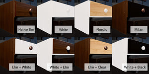elevated under bed drawers finishing options