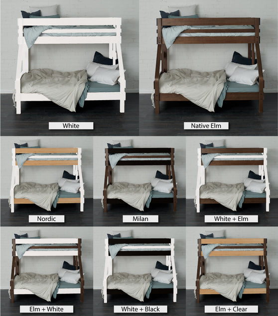 Single over Double Bunk Bed Finishing Options
