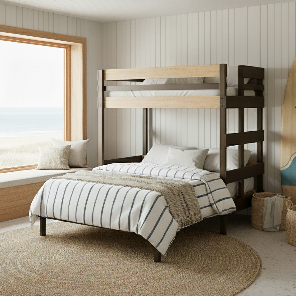 Loft Bed over Standard Bed