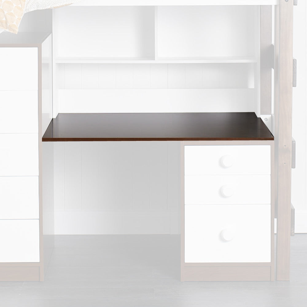 Bench-Desk Top highlighted, elm finish