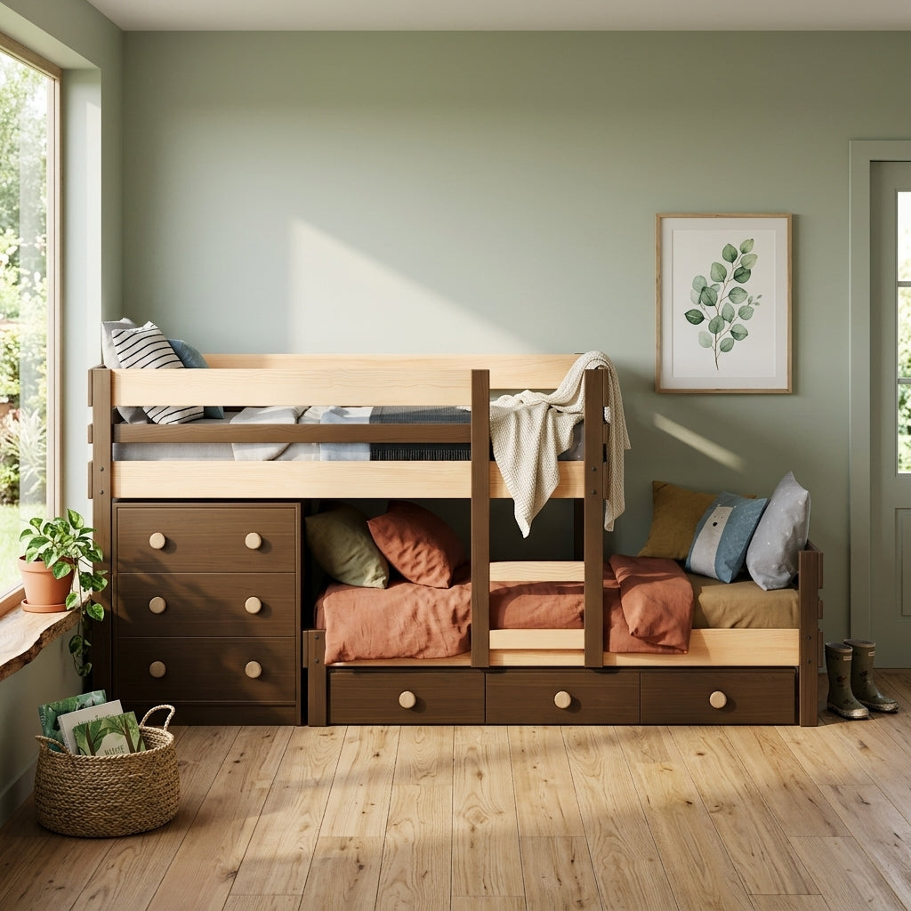 Lo-Line Long-Wall Bunk Bed