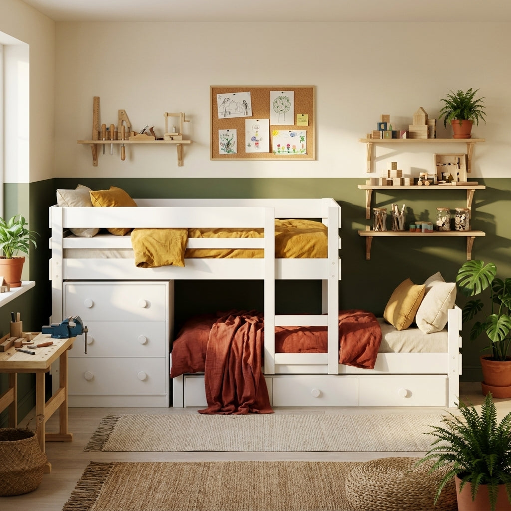 Lo-Line Long-Wall Bunk Bed