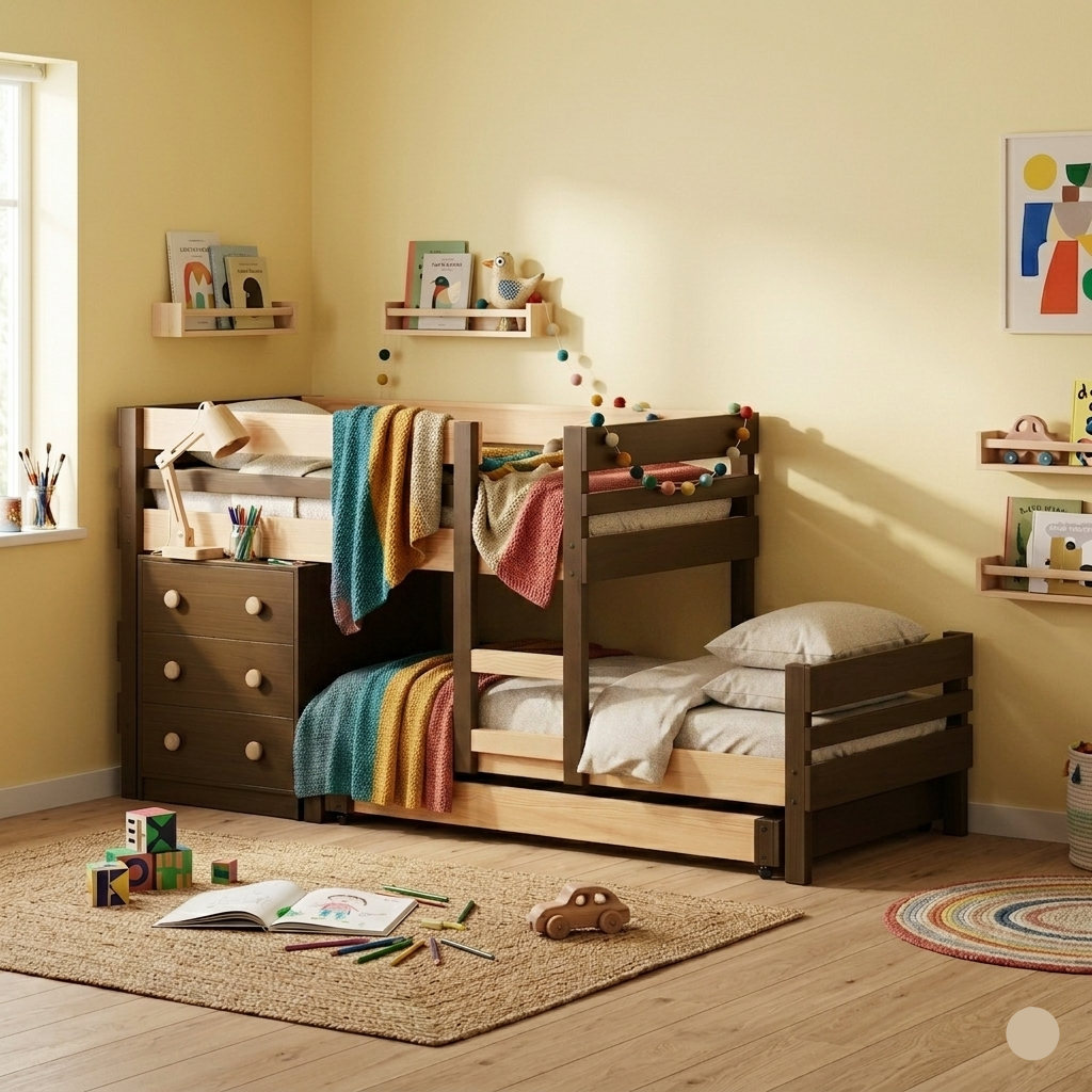 Lo-Line Long-Wall Bunk Bed