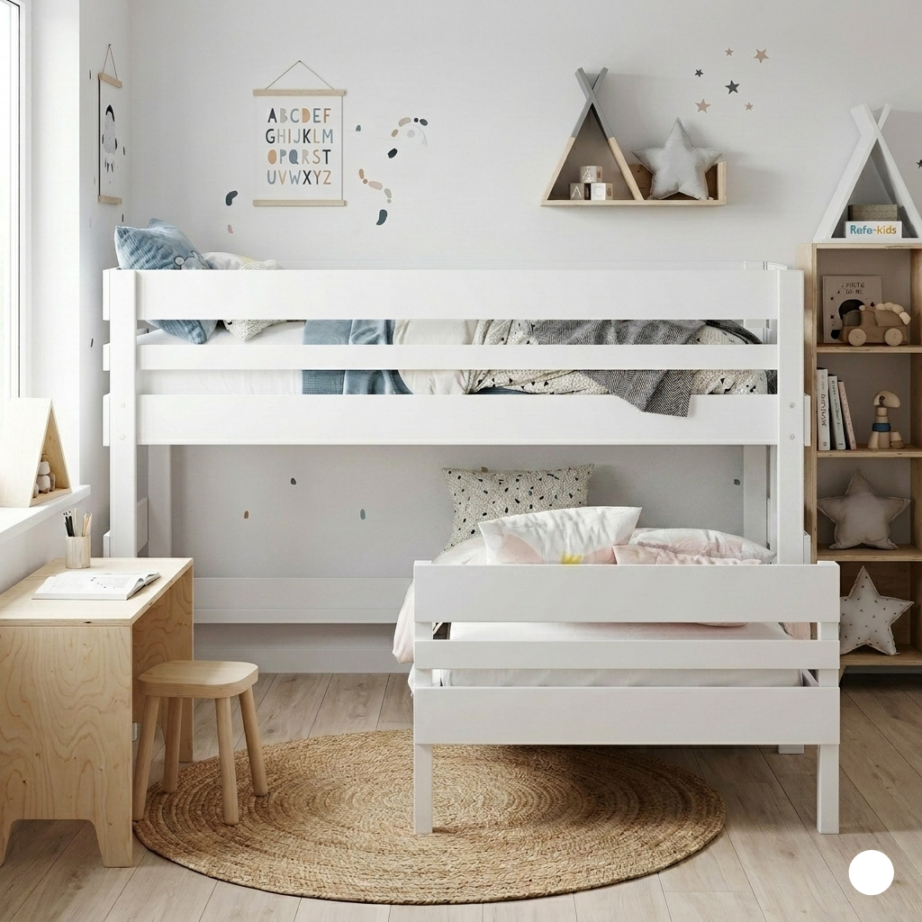 Lo-Line Corner Bunk Bed