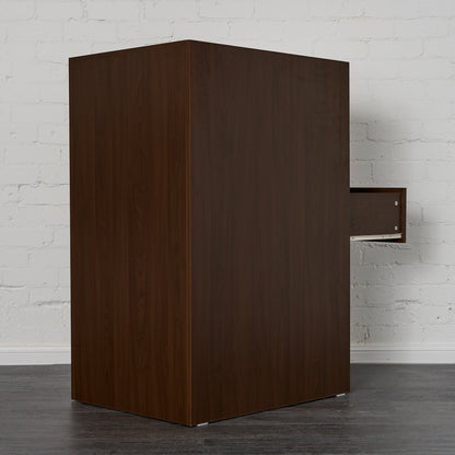 Rear view of large storage drawer Midline Chest.