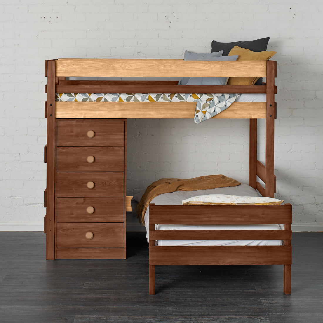 Mid-Line Corner Bunk Beds