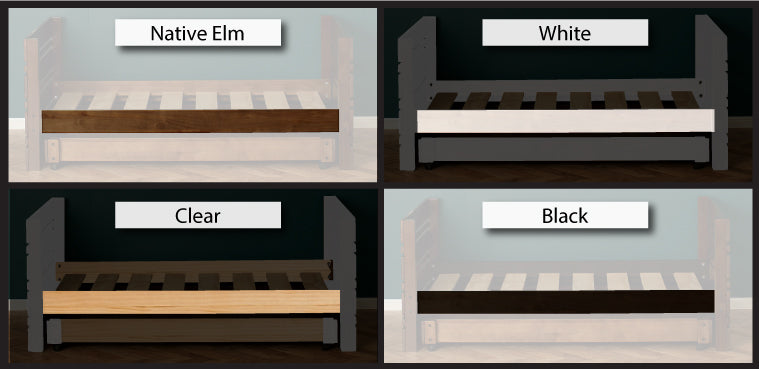 Side Rail Finishing options