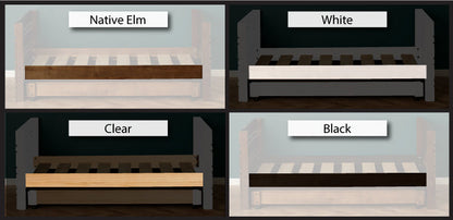 Side Rail Finishing options
