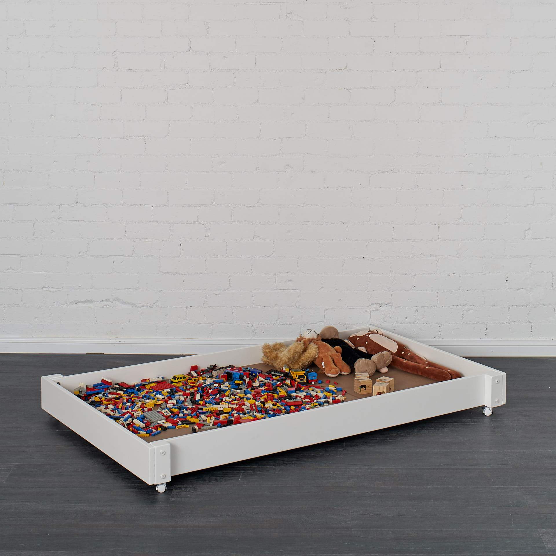 trundle bed large under bed storage drawer