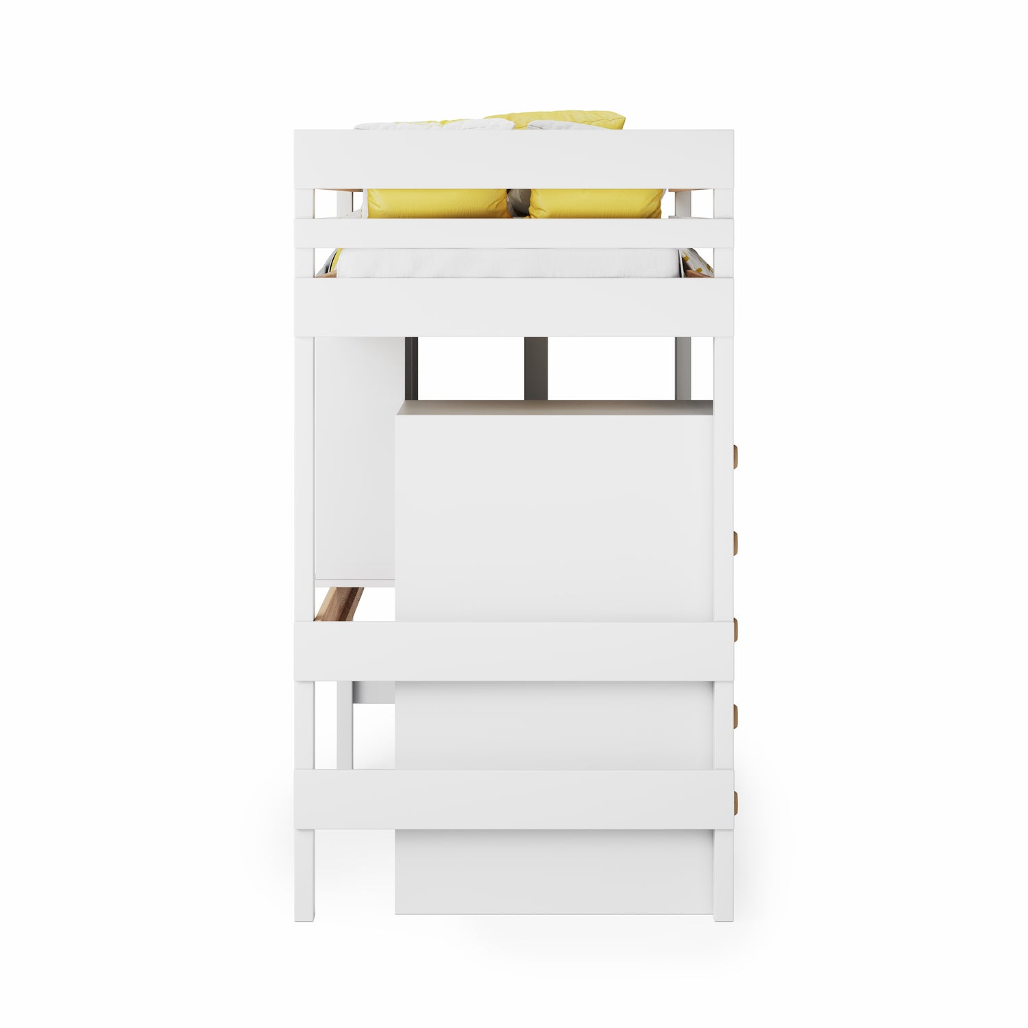 Loft Bed Bench Desk Space Saver