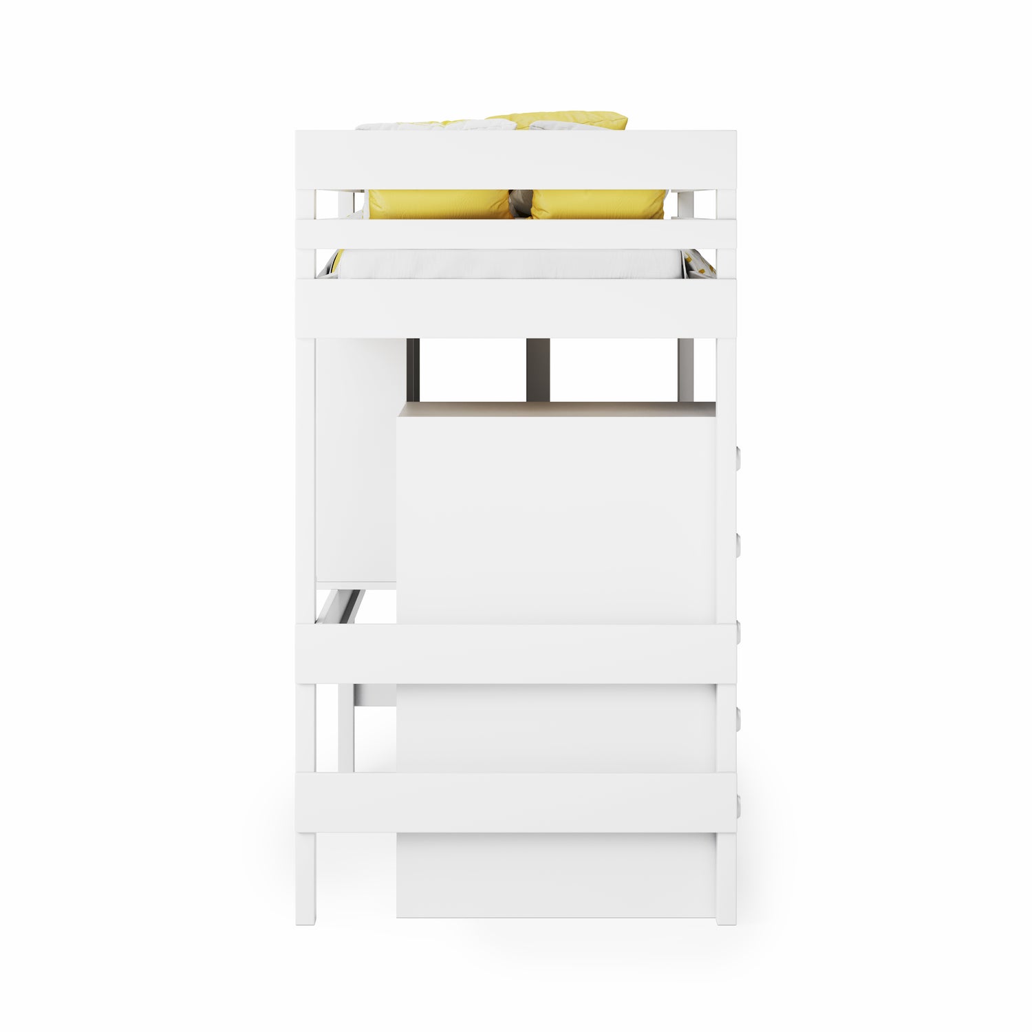 Loft Bed Bench Desk Space Saver