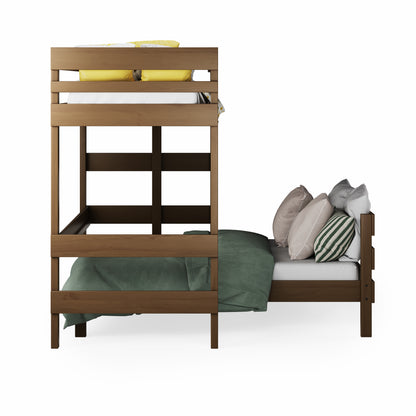 Loft Bed over Double / queen Bed