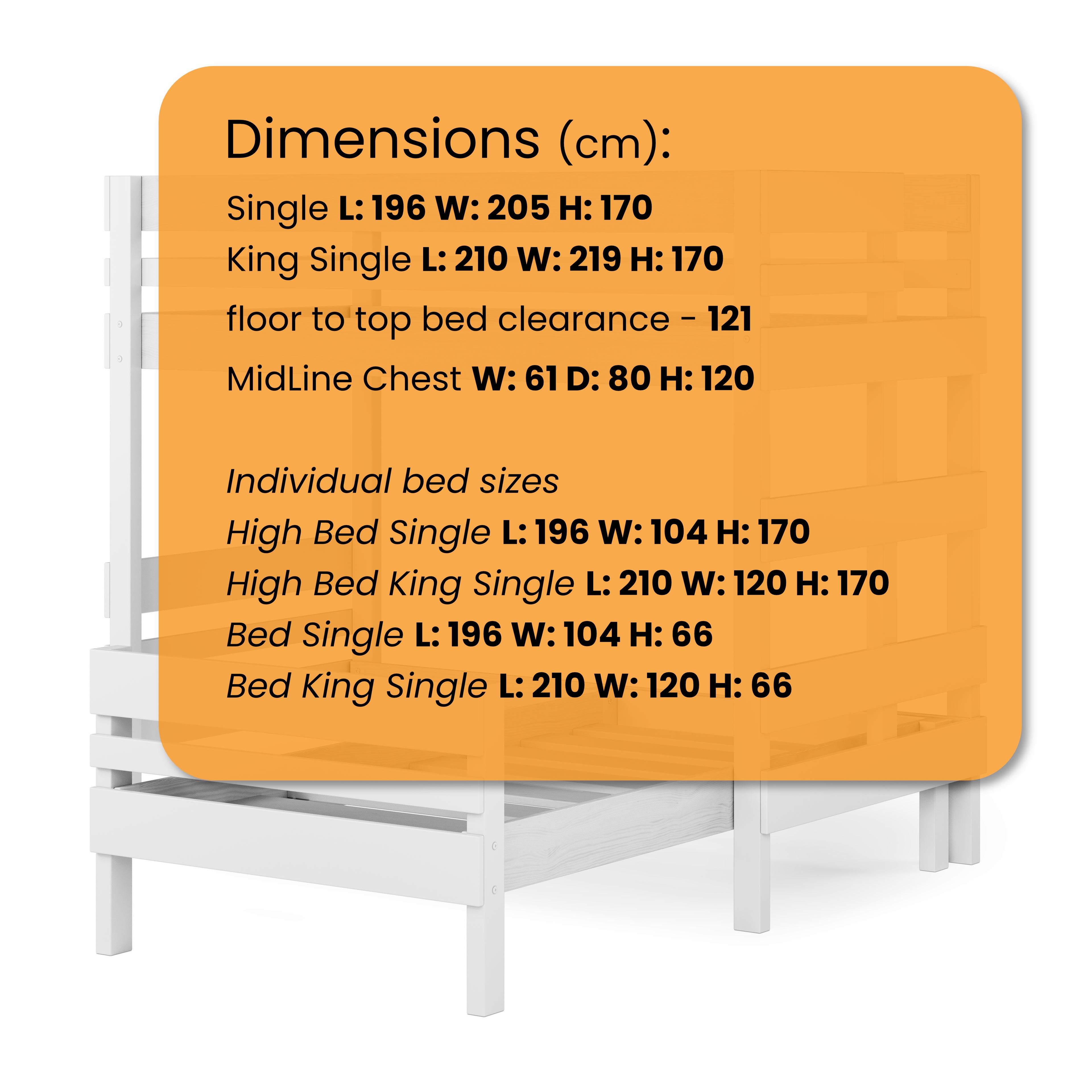 Mid-Line Corner Bunk Beds