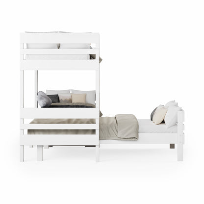 Mid-Line Long-Wall Bunk Bed with Standard Bed