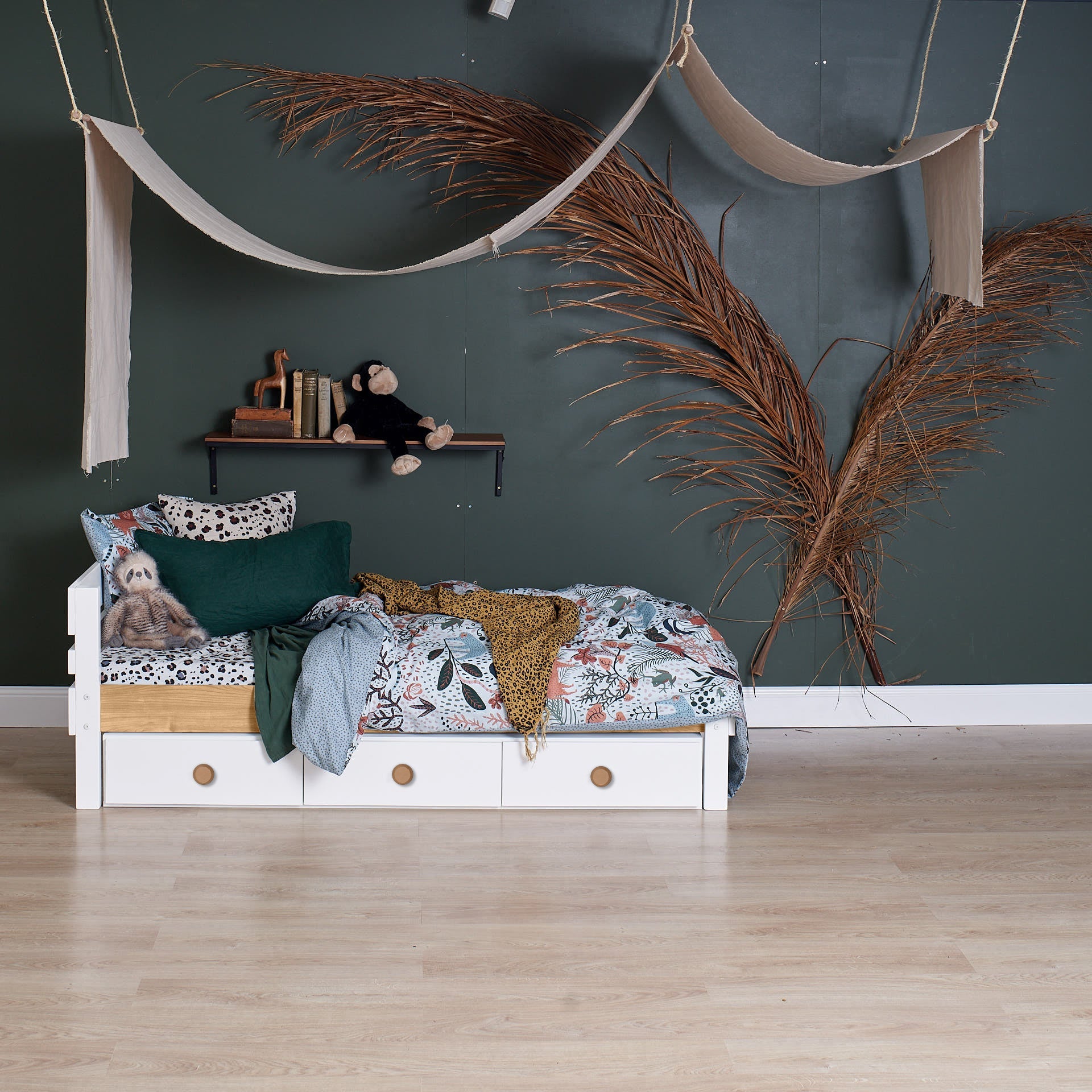 Bunkers standard bed with drawers in Perth kids bedroom setting