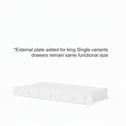 Lo-Line Long-Wall Bunk Bed with Standard Bed