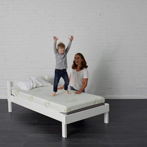 Bunk bed mattress with family