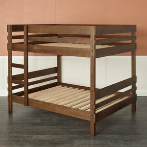 double slat bases in double bunk bed