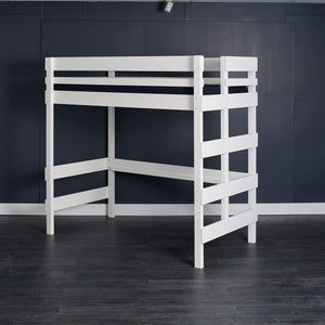 white loft bed only