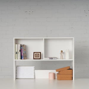 Small bookcase for display storage on loft bed desk study solutions.