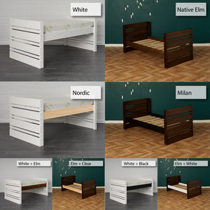 captain bed finishing choices