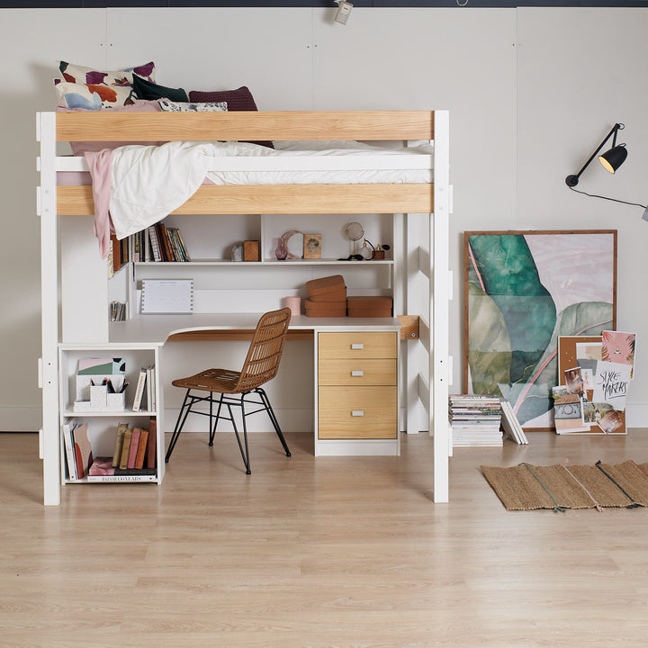 Loft Bed with Corner Desk. Sleep and study solution. – Bunkers.com.au