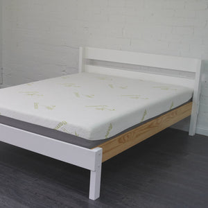 Double bed with Bunkers EcoCoil double mattress